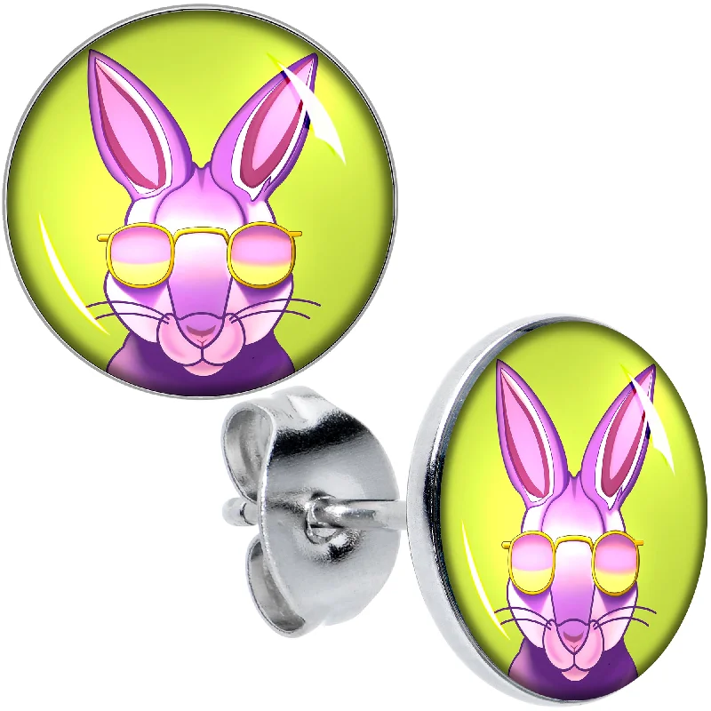 Women's Earrings – Elegant Designs for Every Personality--Cool Shades Bunny Stud Earrings Women's Earrings – Elegant Designs for Every Personality--Cool Shades Bunny Stud Earrings