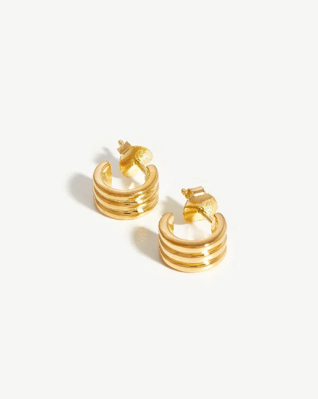 Women's Earrings – Elegant Designs for Every Personality--Mini Ancien Hoop Earrings