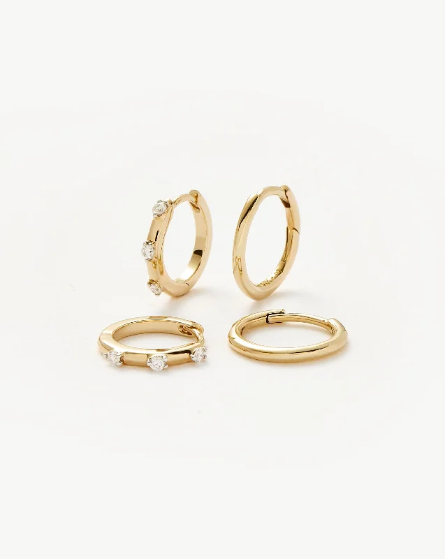 Women's Earrings – Elegant Designs for Every Personality--Fine Hoop Earring Set