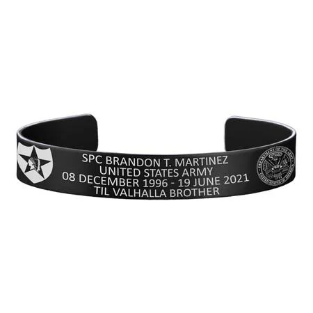 Stylish Men's Bracelets with Adjustable Length-SPC Brandon T. Martinez Memorial Band – Hosted by the Martinez Family Stylish Men's Bracelets with Adjustable Length-SPC Brandon T. Martinez Memorial Band – Hosted by the Martinez Family