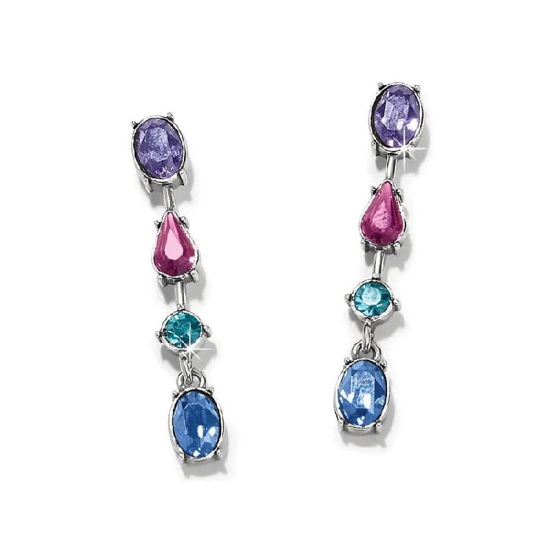 Women's Earrings – Elegant Designs for Every Personality--One Love Jewel Slim Post Drop Earrings