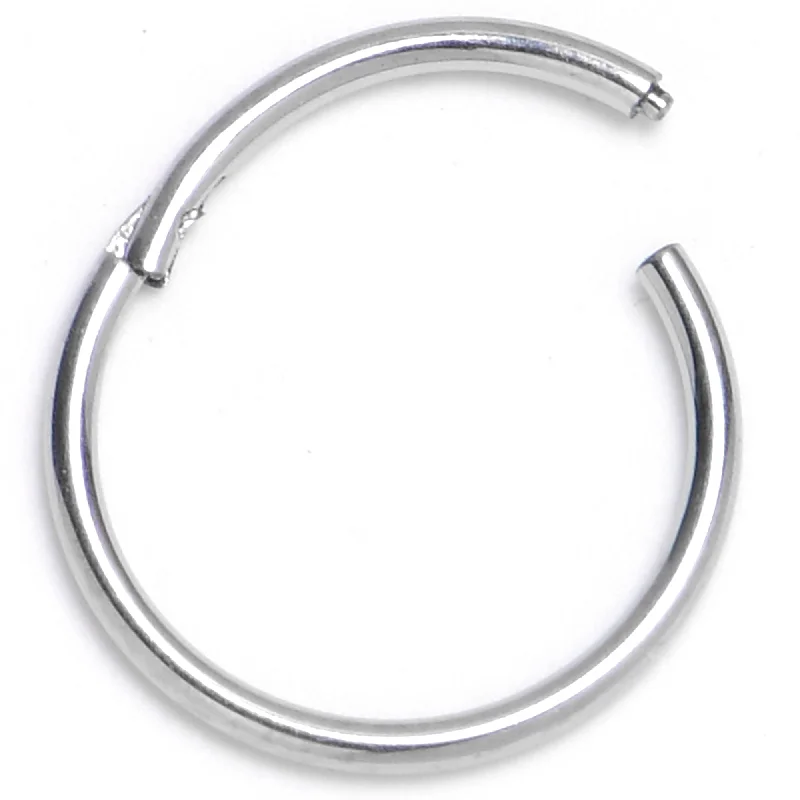 Trendy Nose Rings for Fun Looks -20 Gauge 5/16 316L Surgical Steel Precision Hinged Segment Hoop Trendy Nose Rings for Fun Looks -20 Gauge 5/16 316L Surgical Steel Precision Hinged Segment Hoop