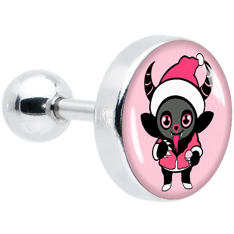 Women's Earrings – Elegant Designs for Every Personality--16 Gauge 1/4 Krampus Cutie Tragus Cartilage Earring Women's Earrings – Elegant Designs for Every Personality--16 Gauge 1/4 Krampus Cutie Tragus Cartilage Earring