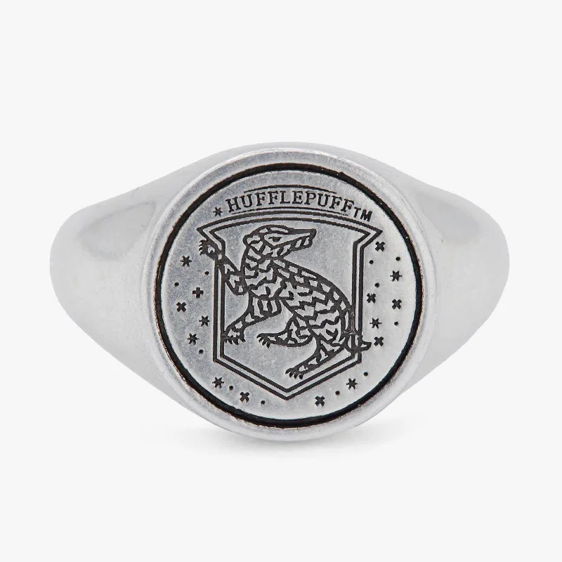 Chic Women's Rings for Fashion-Forward Looks-Hufflepuff™ Class Ring