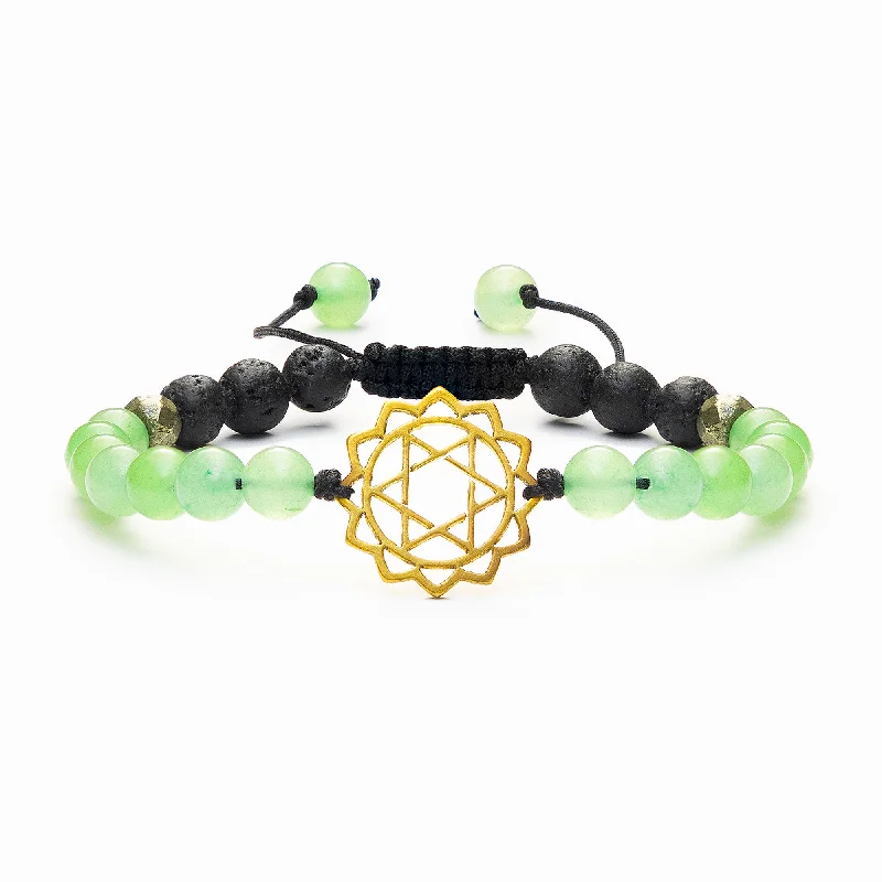 Sterling Silver Wedding Bangles for Women-Heart Chakra Diffuser Bracelet