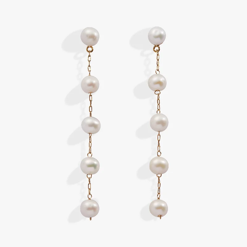 Women's Earrings – Elegant Designs for Every Personality--Freshwater Pearl Drop Earrings