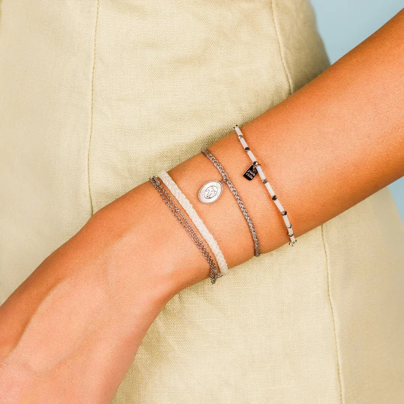 Handcrafted Bangles for Women-Silver Frost Pack