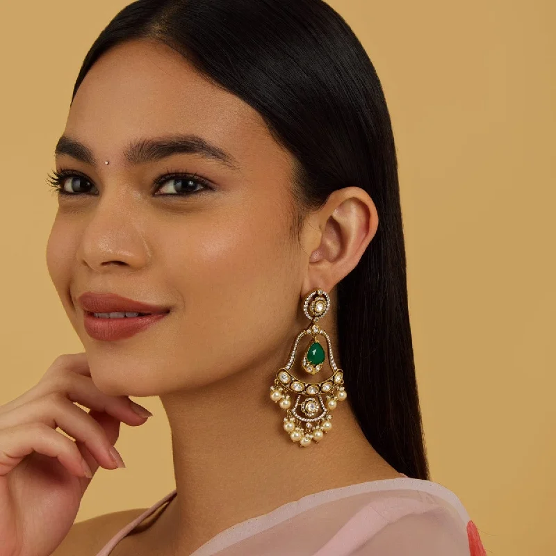 Women's Earrings – Elegant Designs for Every Personality--Kundan Earring 178294