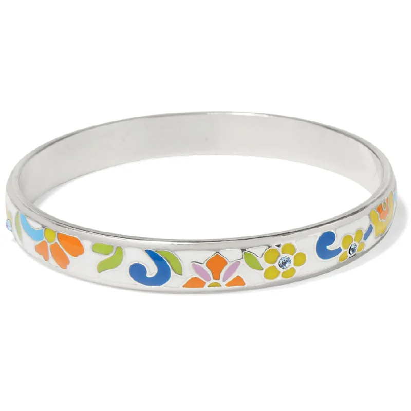Customizable Gemstone Bangles for Women-La Farfalla Round Bangle