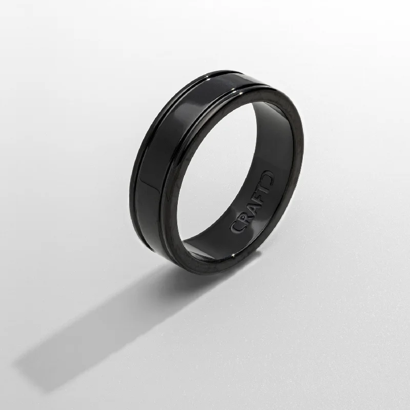 Top Men's Rings – Crafted for Every Style  Band 2.0 Ring (Black)