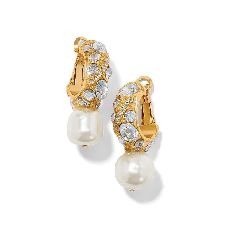 Women's Earrings – Elegant Designs for Every Personality--Trust Your Journey Pearl Hoop Earrings Women's Earrings – Elegant Designs for Every Personality--Trust Your Journey Pearl Hoop Earrings