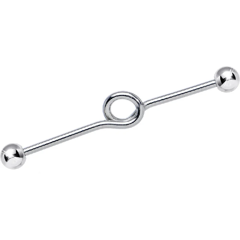Women's Earrings – Elegant Designs for Every Personality--14 Gauge Surgical Steel Industrial Twist Industrial Barbell 38mm Women's Earrings – Elegant Designs for Every Personality--14 Gauge Surgical Steel Industrial Twist Industrial Barbell 38mm