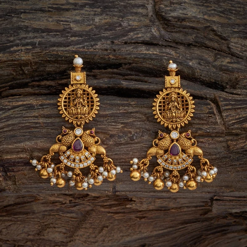 Women's Earrings – Elegant Designs for Every Personality--Silver Temple Earring 172569