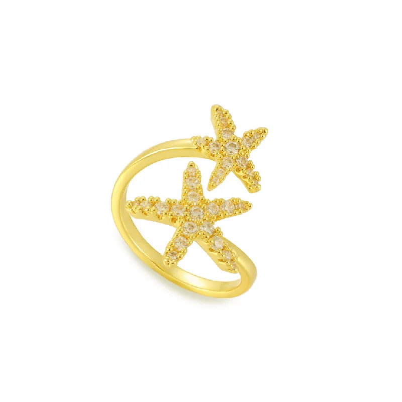 Chic Women's Rings for Fashion-Forward Looks-Ocean Breeze Ring