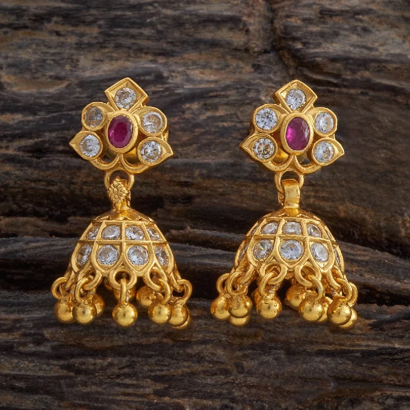 Women's Earrings – Elegant Designs for Every Personality--Silver Temple Earring 177407