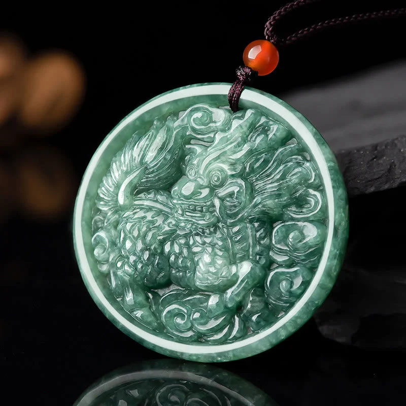 Shop Classic Women's Necklaces & Pendants with a Modern Twist-Buddha Stones Natural Jade Kirin Abundance String Necklace Pendant Shop Classic Women's Necklaces & Pendants with a Modern Twist-Buddha Stones Natural Jade Kirin Abundance String Necklace Pendant
