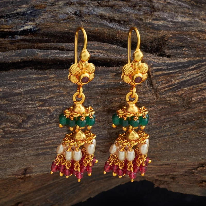 Women's Earrings – Elegant Designs for Every Personality--Silver Temple Earring 177403 Women's Earrings – Elegant Designs for Every Personality--Silver Temple Earring 177403