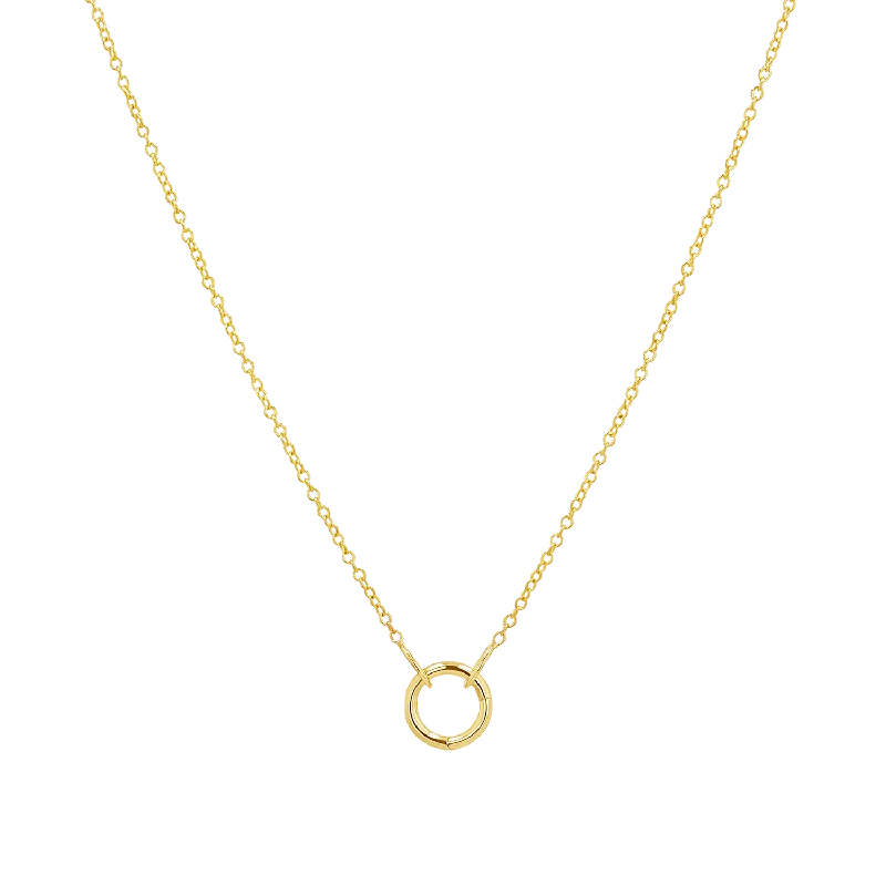 Shop Classic Women's  Necklaces & Pendants with a Modern Twist-Connector Cable Chain Necklace