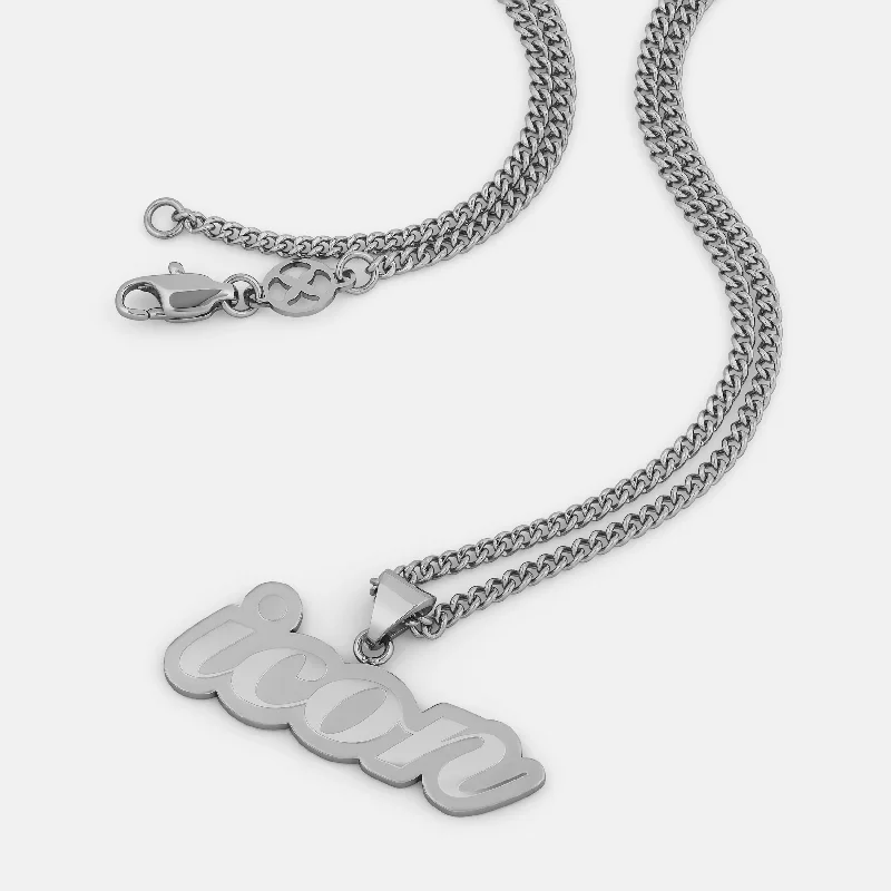 Exclusive Men's Necklaces & Pendants for the Modern Gentleman-Icon [charitable donation]