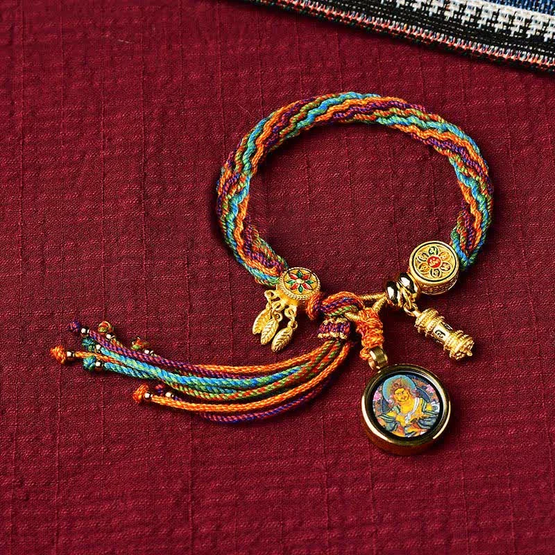 Men's Wristbands for Sportswear-Buddha Stones Tibetan Luck Reincarnation Knot Prayer Wheel Dream Catcher Braid String Bracelet Men's Wristbands for Sportswear-Buddha Stones Tibetan Luck Reincarnation Knot Prayer Wheel Dream Catcher Braid String Bracelet