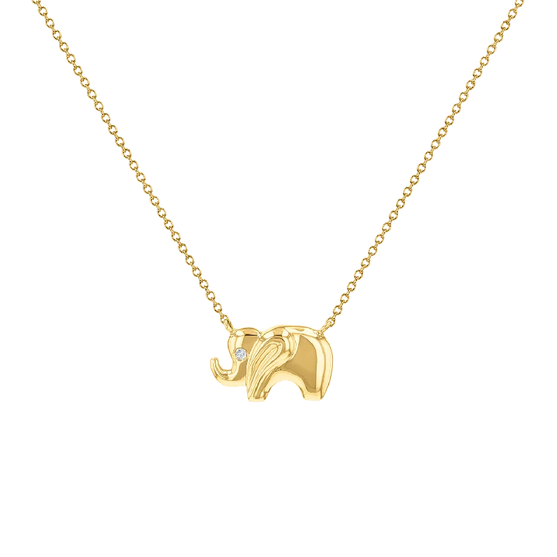 Shop Classic Women's  Necklaces & Pendants with a Modern Twist-Elephant Necklace