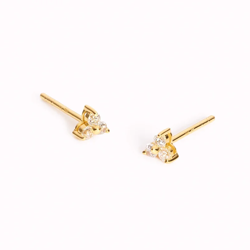 Women's Earrings – Elegant Designs for Every Personality--Trillium Studs