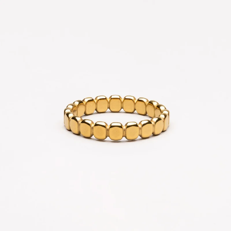 Chic Women's Rings for Fashion-Forward Looks-Beaded Ring