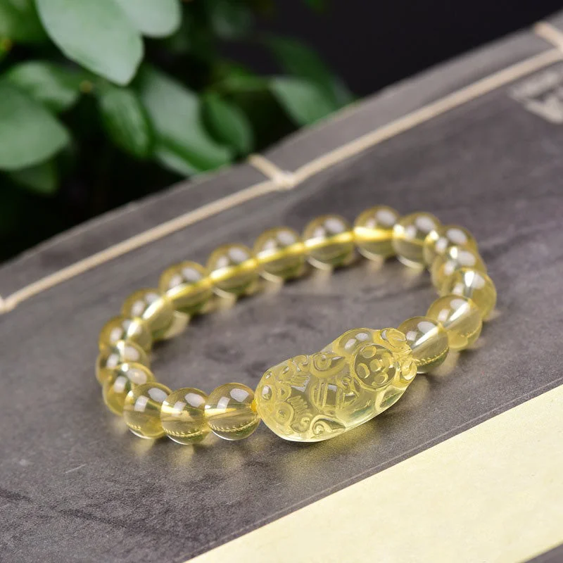 Men's Cuff Bracelets with Engraving-Buddha Stones FengShui Citrine PiXiu Wealth Bracelet Men's Cuff Bracelets with Engraving-Buddha Stones FengShui Citrine PiXiu Wealth Bracelet