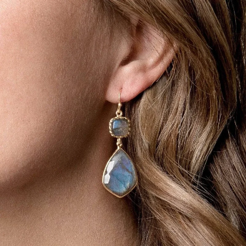 Women's Earrings – Elegant Designs for Every Personality--Effervescence Labradorite Earrings