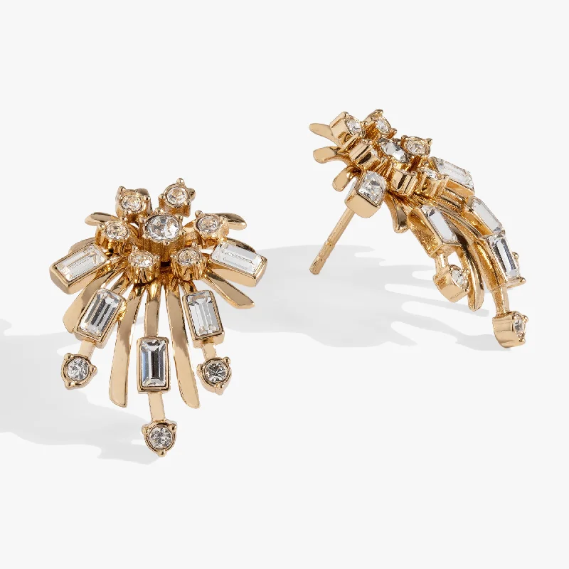 Women's Earrings – Elegant Designs for Every Personality--Festive Sparkle Stud Earrings