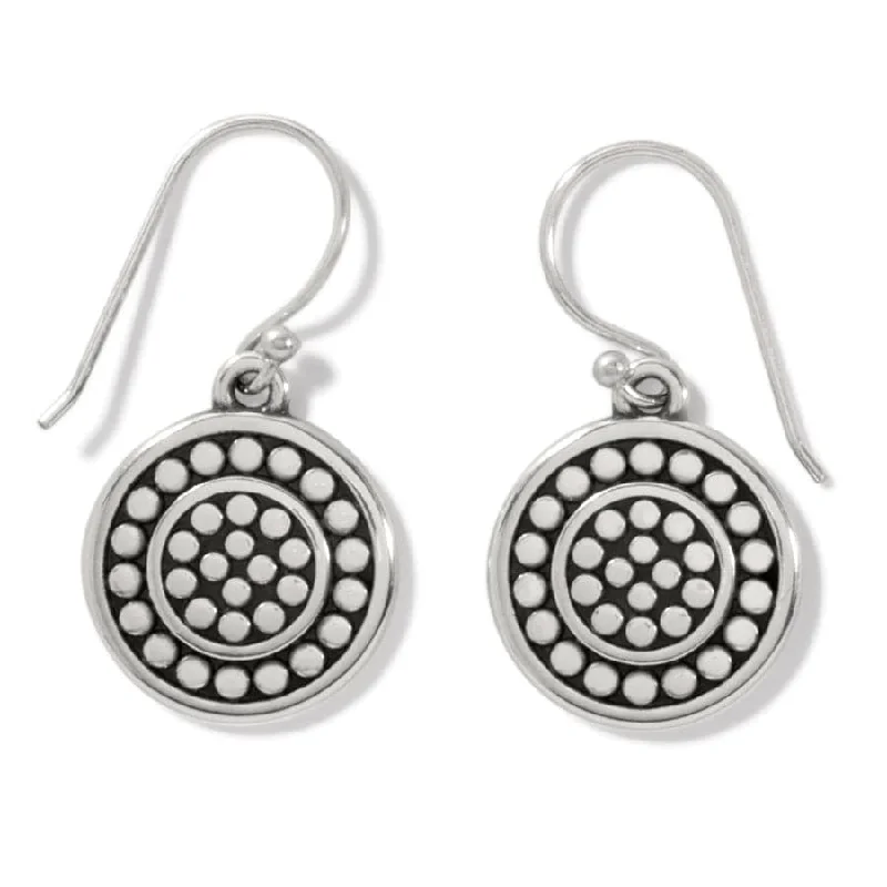 Women's Earrings – Elegant Designs for Every Personality--Pebble Round Reversible French Wire Earrings Women's Earrings – Elegant Designs for Every Personality--Pebble Round Reversible French Wire Earrings