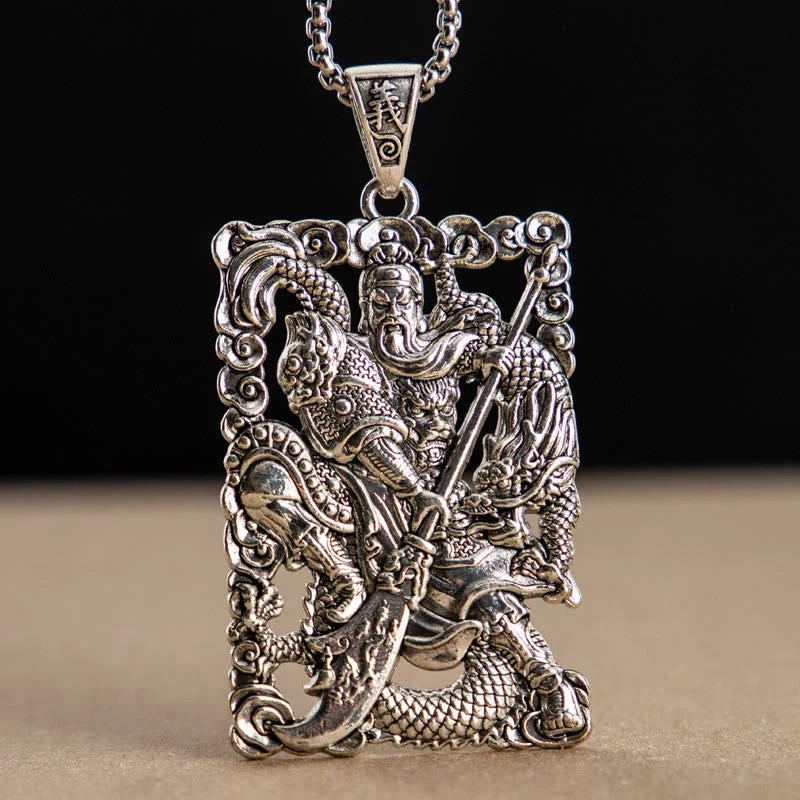 Shop Classic Women's Necklaces & Pendants with a Modern Twist-Buddha Stones Guan Gong Dragon Auspicious Clouds Wealth Necklace Pendant Shop Classic Women's Necklaces & Pendants with a Modern Twist-Buddha Stones Guan Gong Dragon Auspicious Clouds Wealth Necklace Pendant