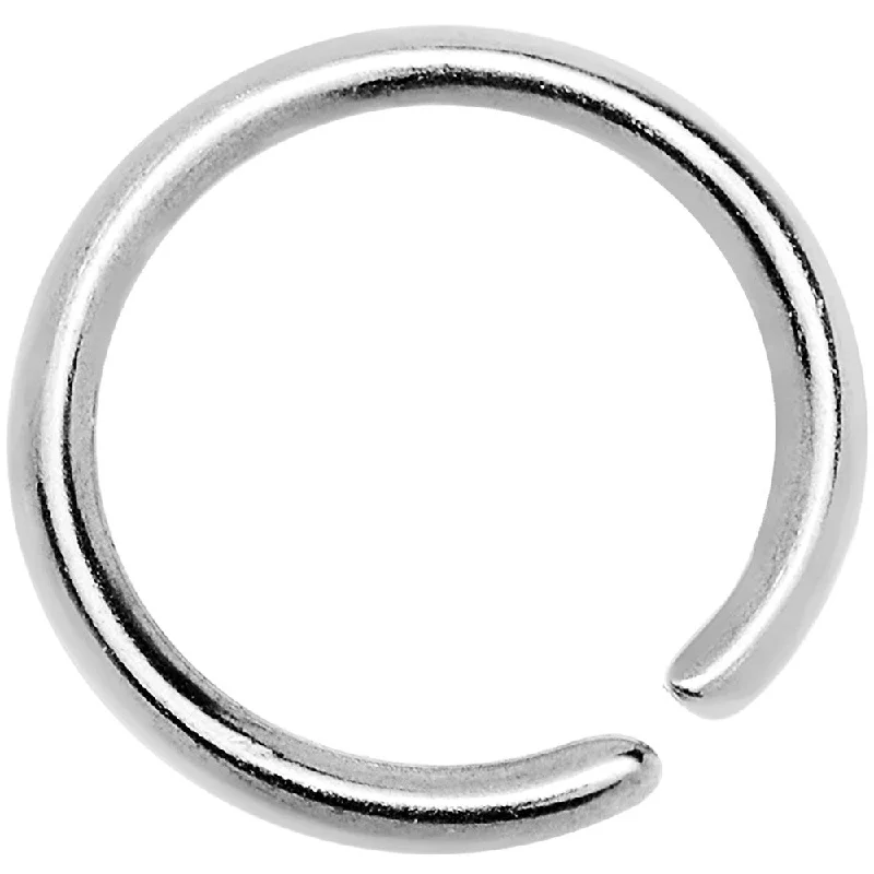 Nose Rings for Everyday Accessories -20 Gauge 1/4 Annealed Stainless Steel Seamless Circular Ring Nose Rings for Everyday Accessories -20 Gauge 1/4 Annealed Stainless Steel Seamless Circular Ring