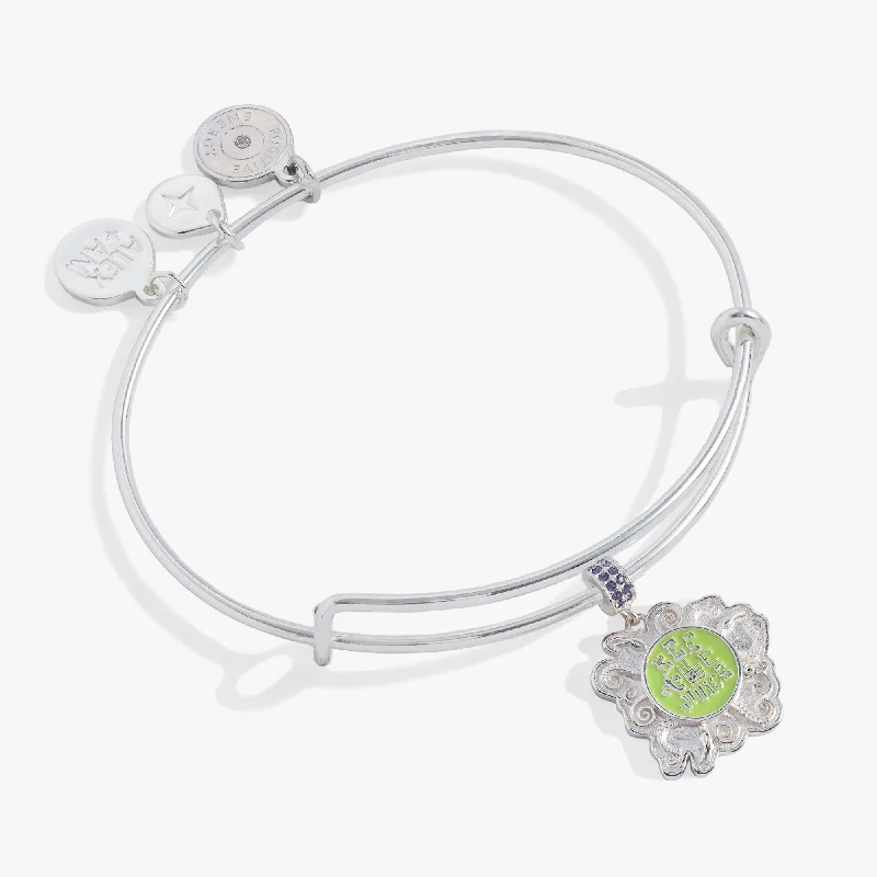 Bangles with Custom Messages for Women-Beetlejuice® Charm Bangle