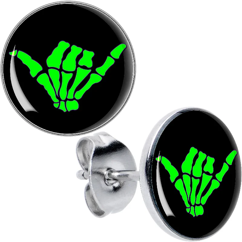 Women's Earrings – Elegant Designs for Every Personality--Shaka Hand Stud Earrings