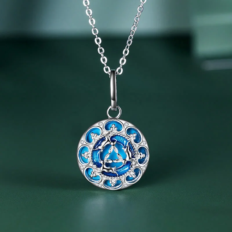 Shop Classic Women's Necklaces & Pendants with a Modern Twist-Buddha Stones 925 Sterling Silver Round Turquoise Three Rabbits Balance Necklace Pendant Shop Classic Women's Necklaces & Pendants with a Modern Twist-Buddha Stones 925 Sterling Silver Round Turquoise Three Rabbits Balance Necklace Pendant