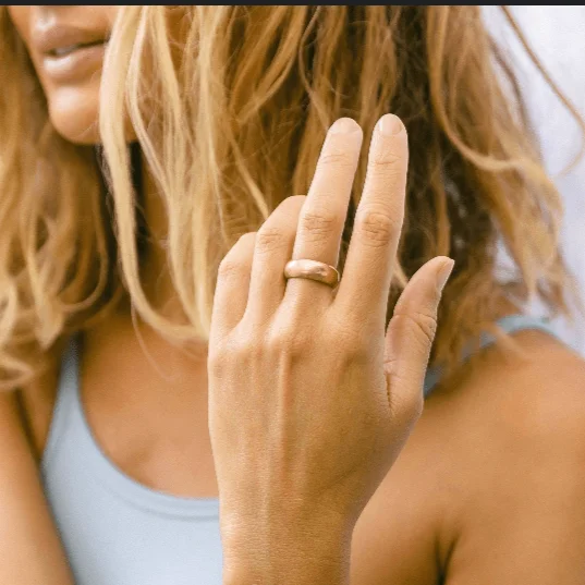Chic Women's Rings for Fashion-Forward Looks-Copper Healing Ring