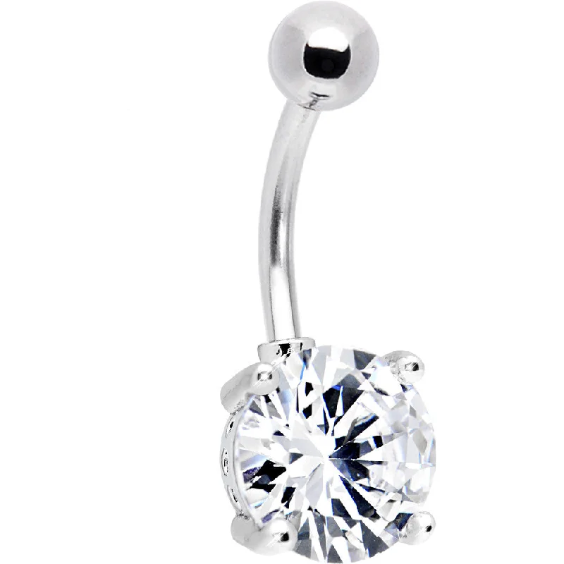 Comfortable Belly Rings with Vibrant Detailing -Crystalline SULTRY SOLITAIRE GEM Belly Button Ring Comfortable Belly Rings with Vibrant Detailing -Crystalline SULTRY SOLITAIRE GEM Belly Button Ring