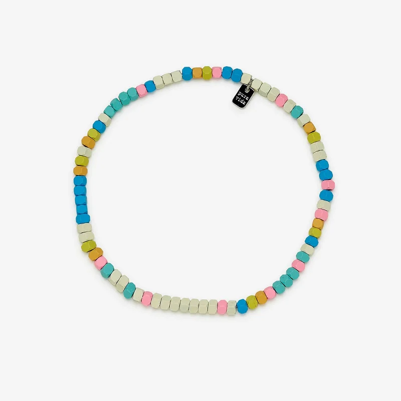Stylish Anklets with Bold Features-Bahama Bead Stretch Anklet