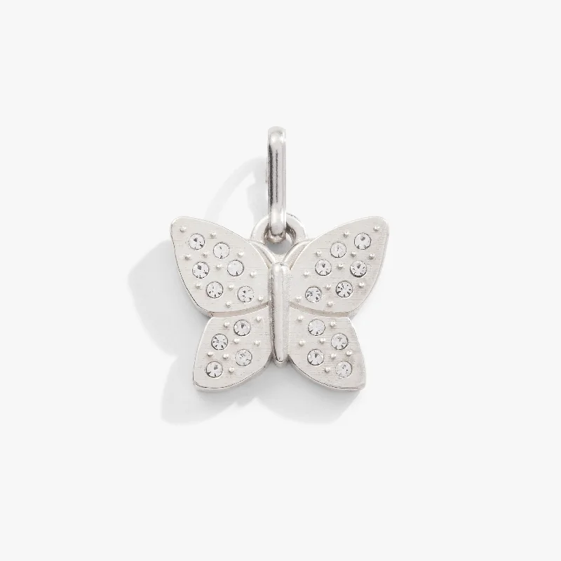 Shop Classic Women's  Necklaces & Pendants with a Modern Twist-Pavè Butterfly Charm