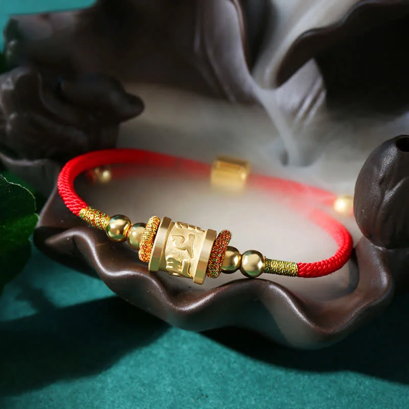 Fashionable Bracelets for Men with Nature Elements-Buddha Stones 999 Sterling Silver Om Mani Padme Hum Luck Red String Bracelet Fashionable Bracelets for Men with Nature Elements-Buddha Stones 999 Sterling Silver Om Mani Padme Hum Luck Red String Bracelet