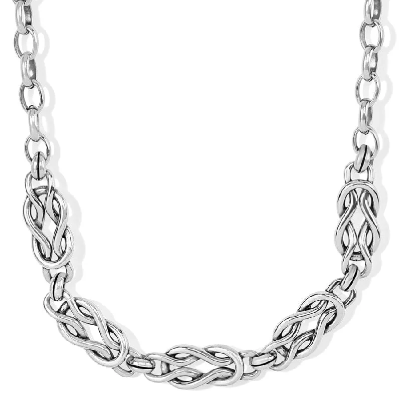 Shop Classic Women's Necklaces & Pendants with a Modern Twist-Interlok Harmony Link Necklace Shop Classic Women's Necklaces & Pendants with a Modern Twist-Interlok Harmony Link Necklace