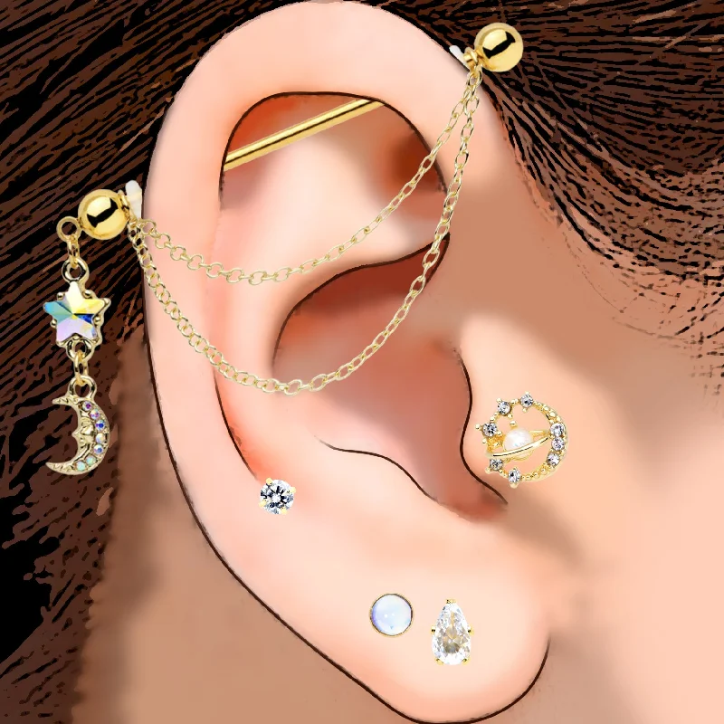Women's Earrings – Elegant Designs for Every Personality--Astrology Ear Curation