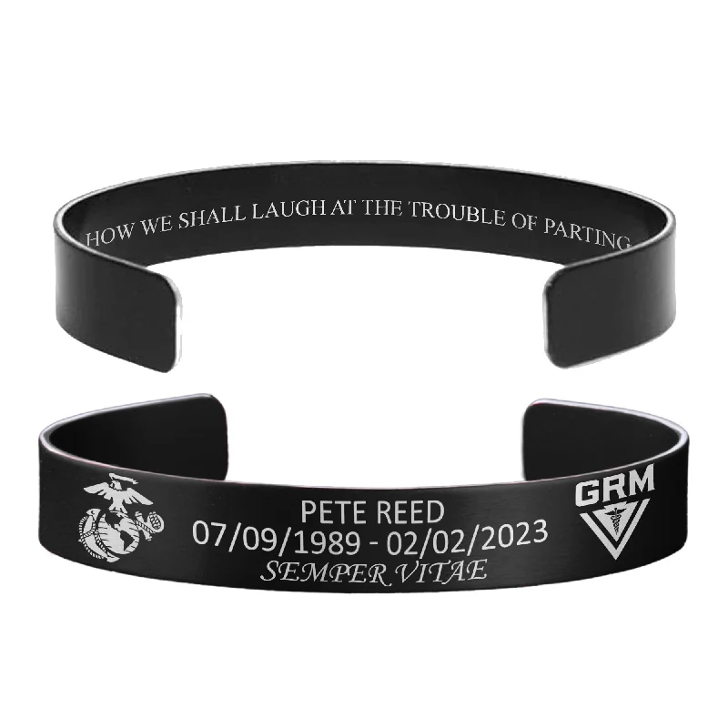 Fashionable Bracelets for Men with Custom Options-Pete Reed Memorial Band – Hosted by the Reed Family Fashionable Bracelets for Men with Custom Options-Pete Reed Memorial Band – Hosted by the Reed Family
