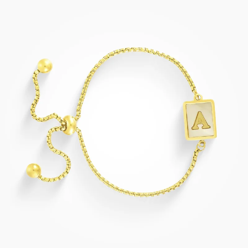 Personalised Silver Bangles for Women-Yours Truly Bracelet