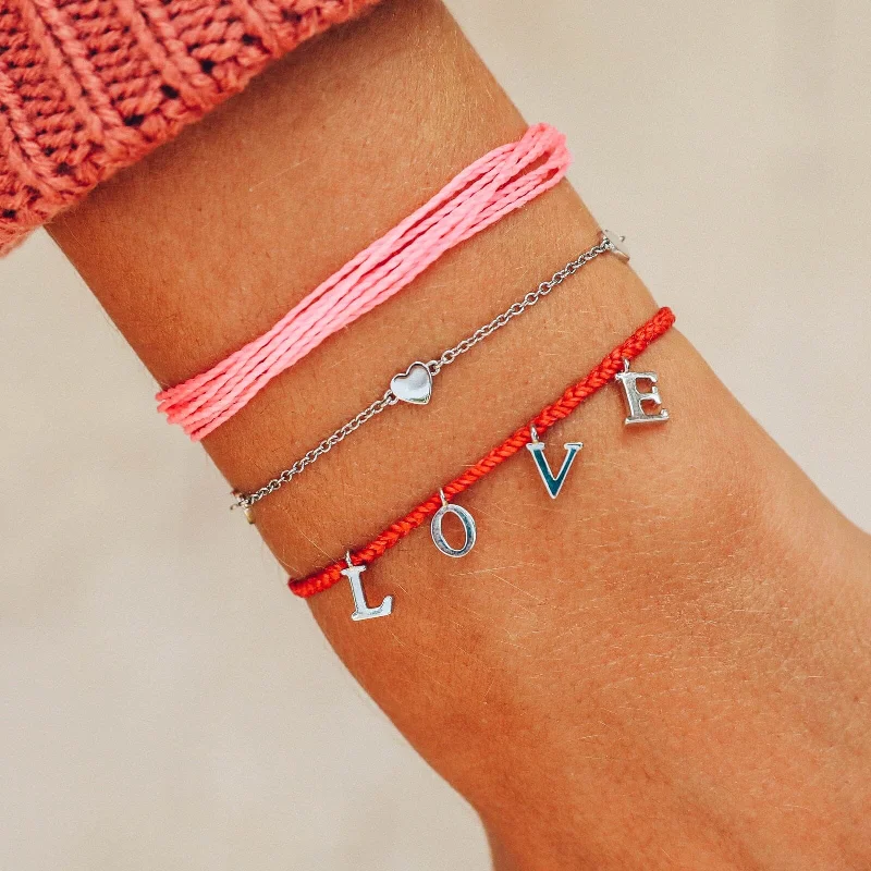 Chic Bangles for Women with Silver Detailing-The Happy Hearts Pack