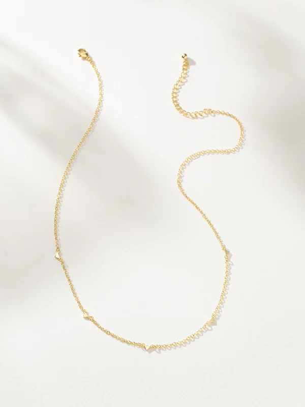 Shop Classic Women's Necklaces & Pendants with a Modern Twist-Textured Stud Necklace Shop Classic Women's Necklaces & Pendants with a Modern Twist-Textured Stud Necklace