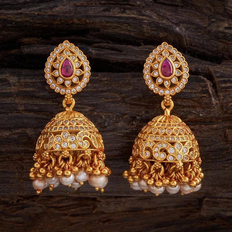 Women's Earrings – Elegant Designs for Every Personality--Silver Temple Earring 163707 Women's Earrings – Elegant Designs for Every Personality--Silver Temple Earring 163707