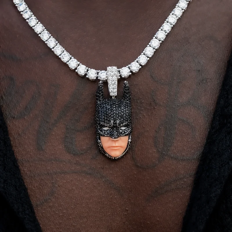 Exclusive Men's Necklaces & Pendants for the Modern Gentleman-Official DC Comics Batman Head Pendant Exclusive Men's Necklaces & Pendants for the Modern Gentleman-Official DC Comics Batman Head Pendant