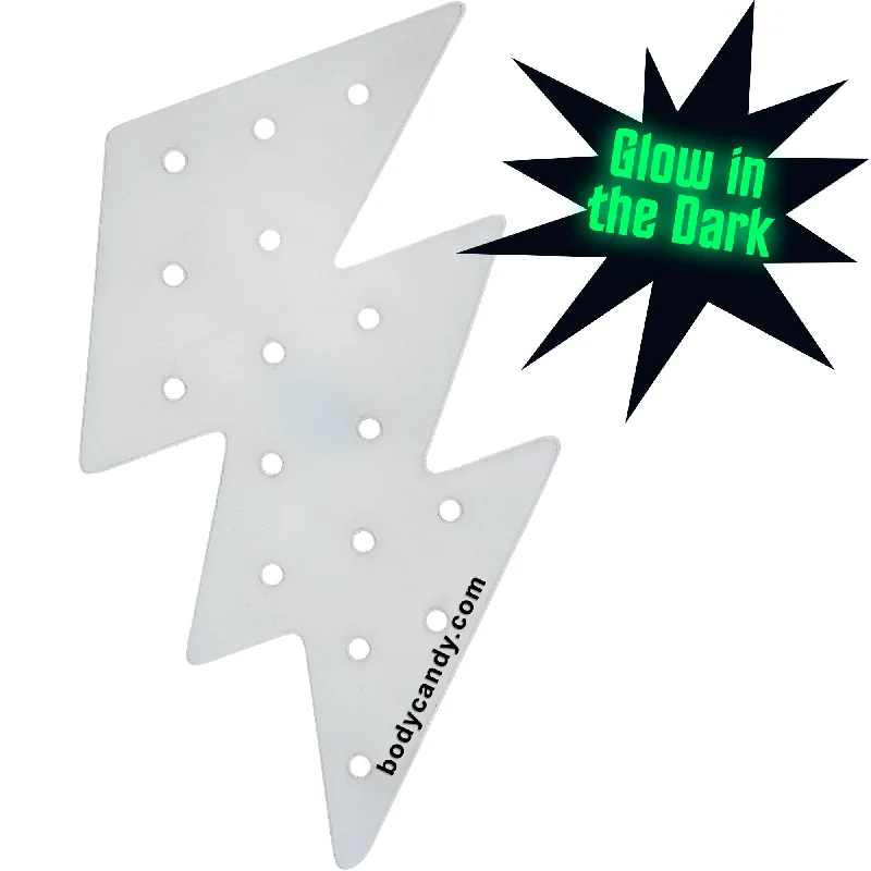 Women's Earrings – Elegant Designs for Every Personality--Glow in the Dark Lightning Travel Flat Back Earring Palette